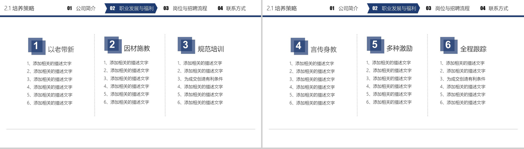 蓝色商务实用公司校园招聘企业宣传方案PPT模板-9