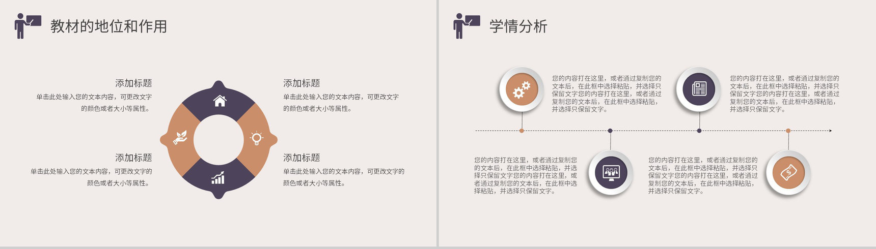 教学设计教育教学培训信息化微课教学设计PPT模板-3